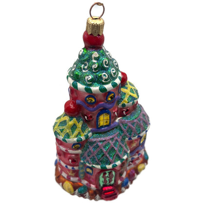 Christopher Radko Candy Land Corner Castle Christmas Ornament LE 99-HOU-3