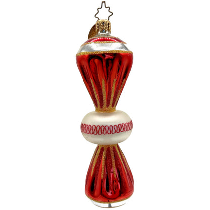 Christopher Radko Fantasia Party Pop Orange Christmas Tree Ornament 1010454