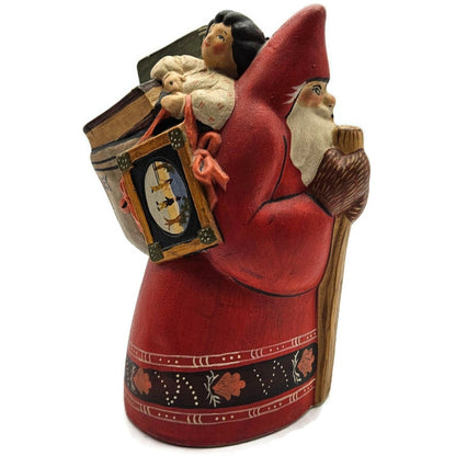 Vaillancourt Sutton 300th Anniversary Santa Claus Chalkware Christmas Figurine