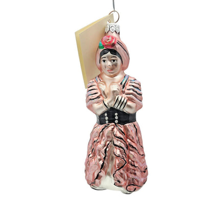 Patricia Breen Helene The Little Spanish Dancer Pink Christmas Tree Ornament