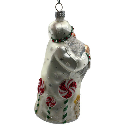 Patricia Breen Torun Santa Pearl Candy Canes Gingerbread Christmas Tree Ornament