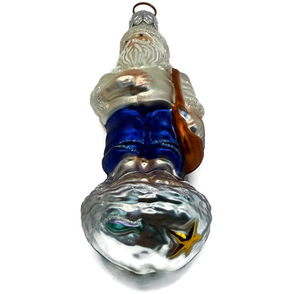 Patricia Breen Cape Cod Nichols Aquatic Santa Claus Summer Nautical Ornament
