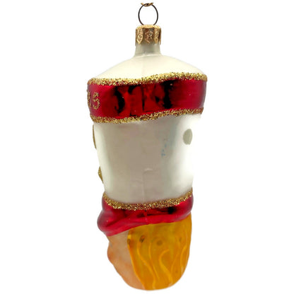Christopher Radko Drum Major Bloomies Glass Christmas Tree Ornament 95-066-B