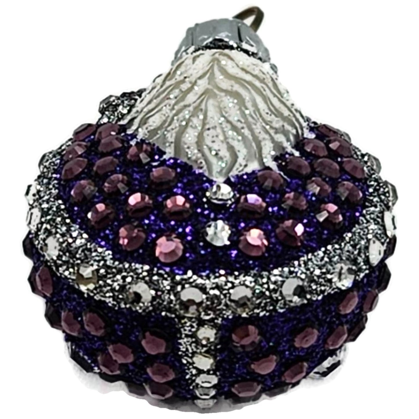 Patricia Breen Ladybug Noel Purple Jeweled Spring Christmas Ornament CATZ