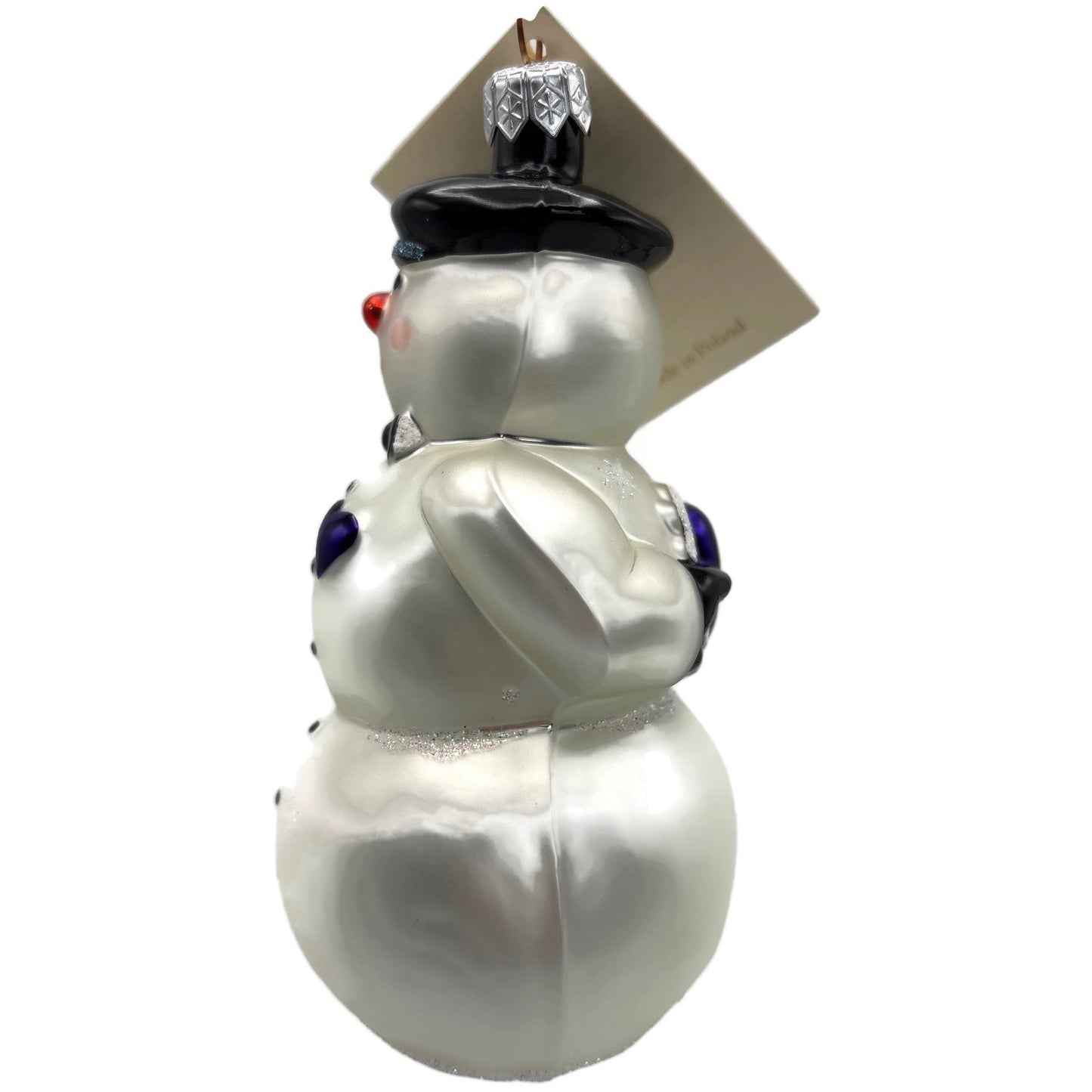 Patricia Breen My Heart Belongs To You Purple Heart Love Dots Christmas Ornament