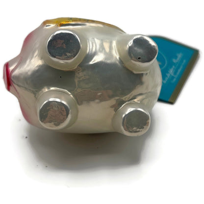 Christopher Radko Little Pen Pals Pig Pink Prince Pet Christmas Ornament 1012211