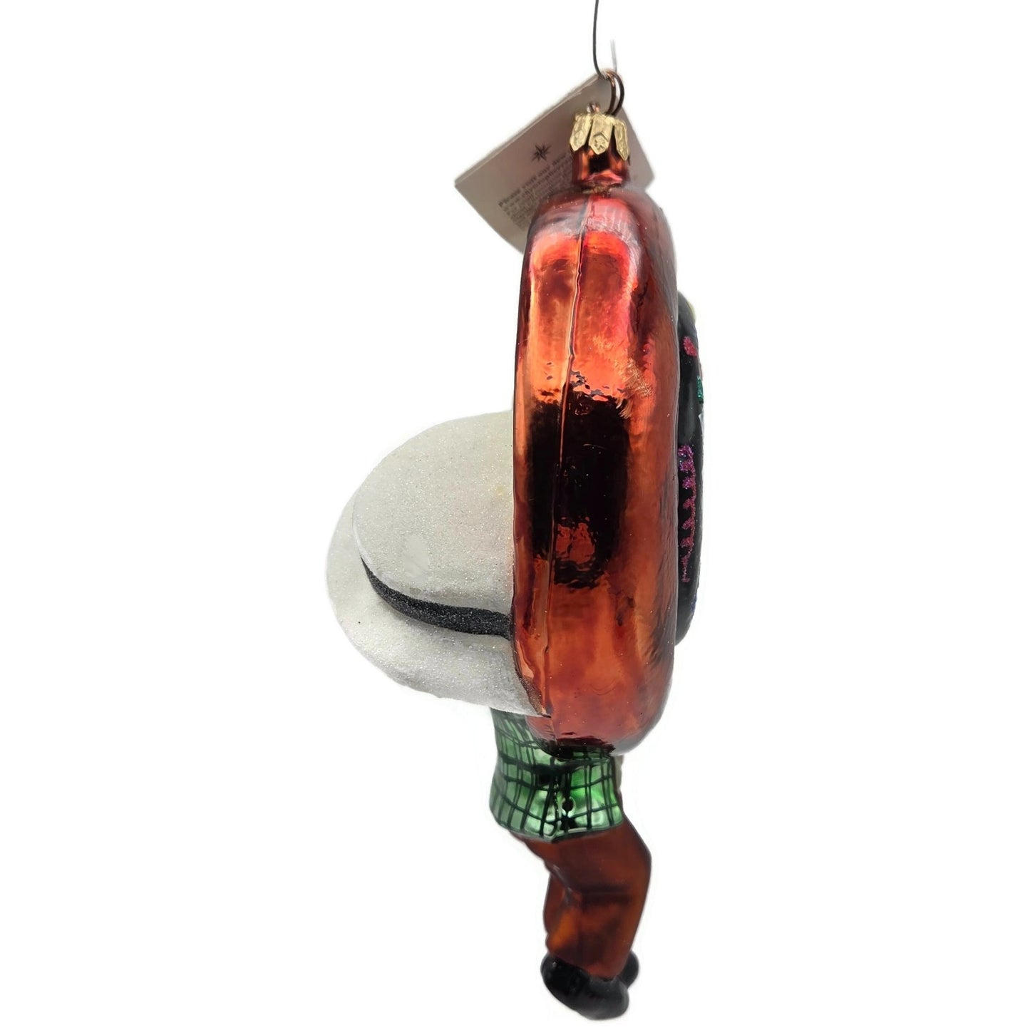 Christopher Radko Millennium Clock Harold Lloyd Trust Christmas Tree Ornament