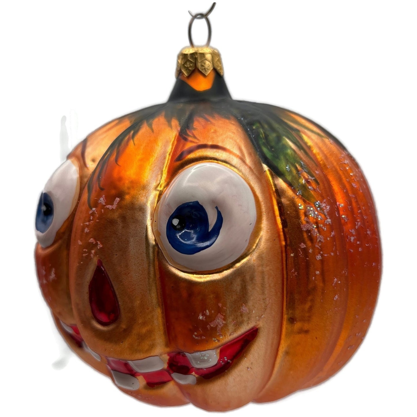 Christopher Radko Jr Jack Pumpkin Jack-O-Lantern Halloween Ornament 98-169-0
