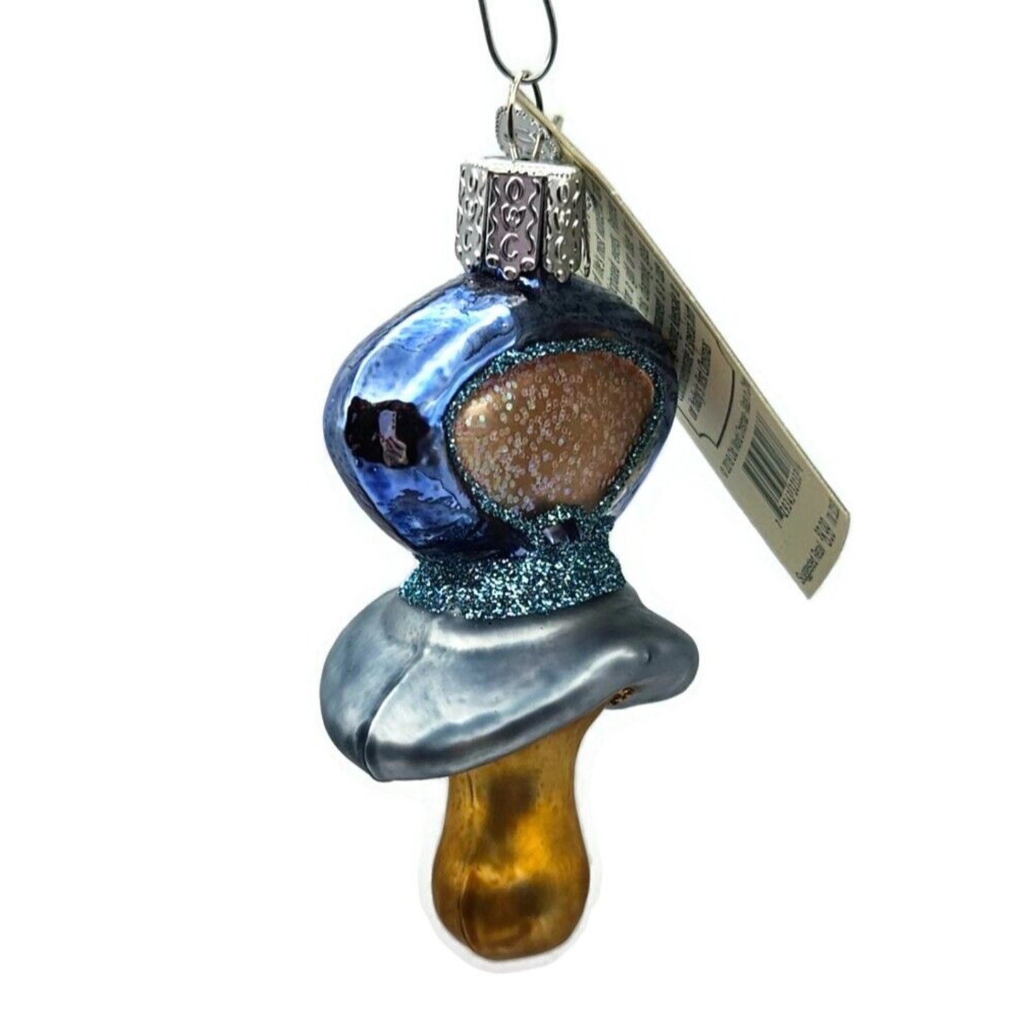 Old World Christmas Pacifier Baby Boy Blown Glass Christmas Tree Ornament OWC