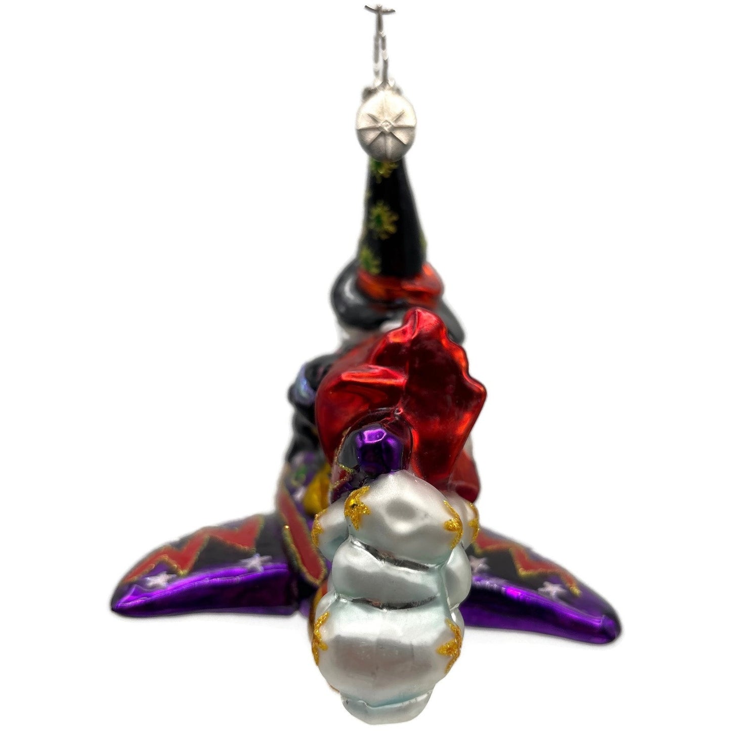 Christopher Radko Broomer Zoomer Witch Halloween Christmas Tree Ornament 1011692