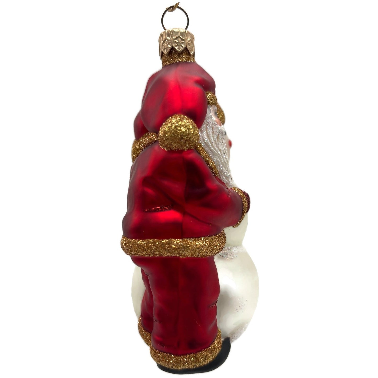 Patricia Breen Friends Snowman Santa Claus Snowflakes Christmas Tree Ornament