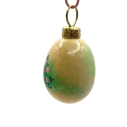 Patricia Breen Miniature Egg Surprise Meet the Peeps Glass Easter Ornament 3310