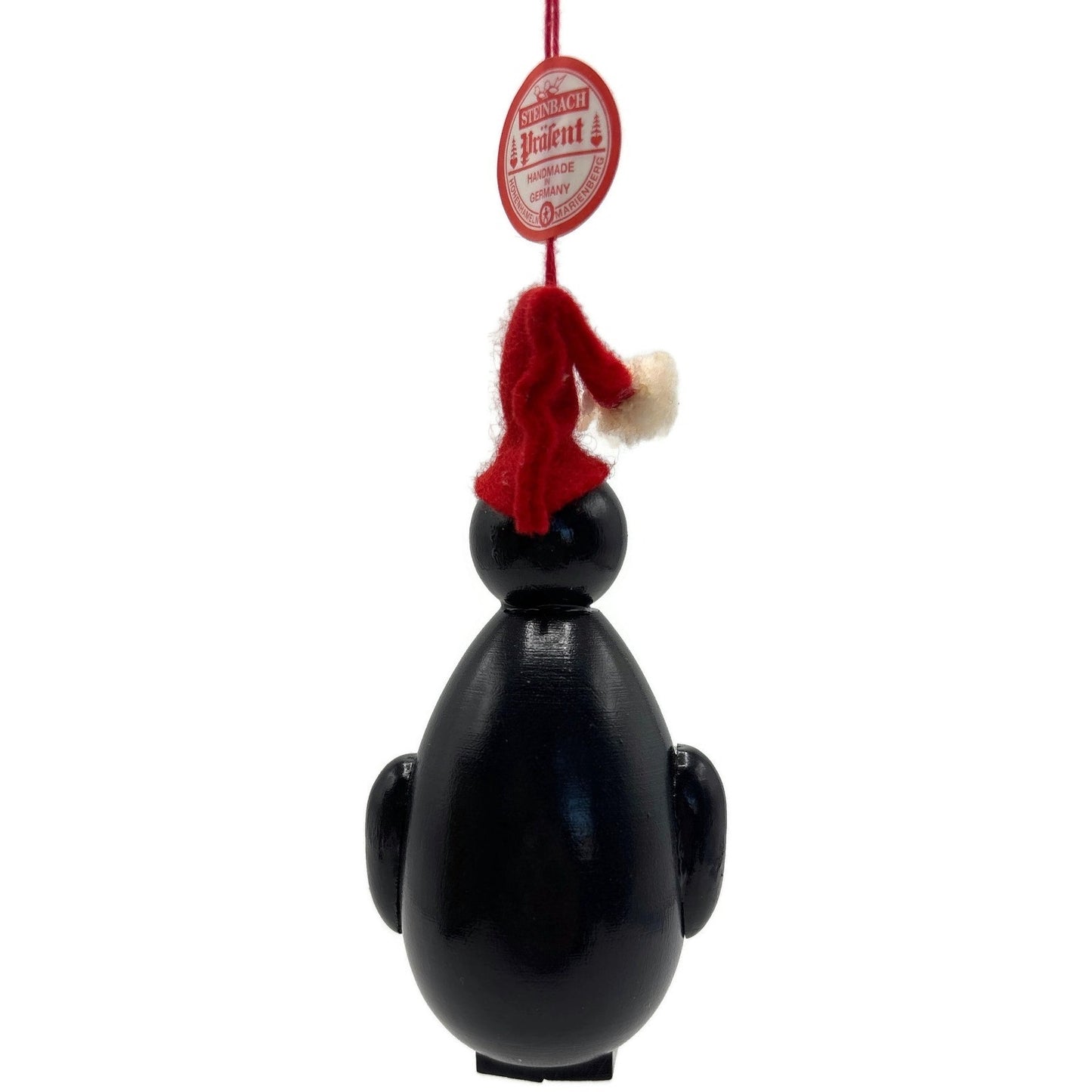 Steinbach Penguin Black Handmade Wooden German Animal Christmas Tree Ornament