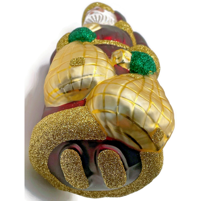 Patricia Breen Laden With Love Bordeaux Green Mittens Christmas Ornament 982612