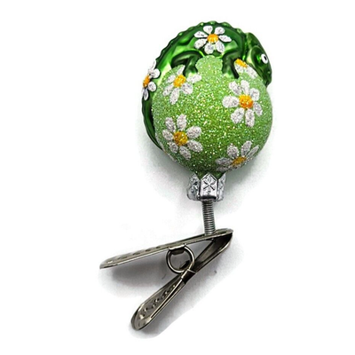 Patricia Breen Ultra Miniature Chameleon Daisy Flower Spring Clip Ornament 25501