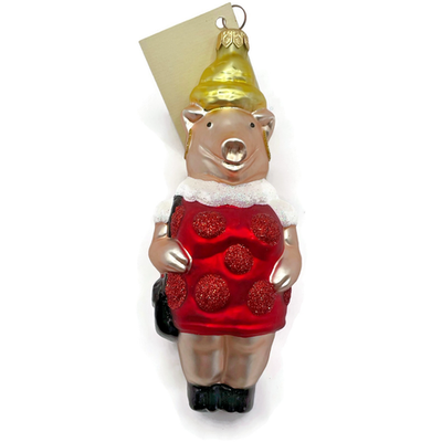 Patricia Breen This Little Piggy Goes To The Galleria Christmas Ornament 96490