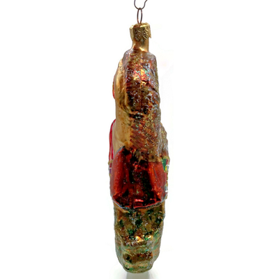 Christopher Radko Neptunes Charge Seahorse Glass Christmas Ornament 95 113 07