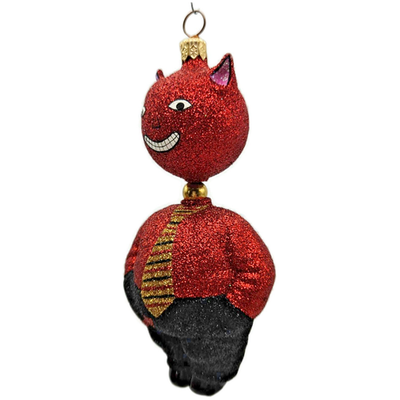 Patricia Breen Trick or Treaters Halloween Red Black Christmas Ornament HCB 22821