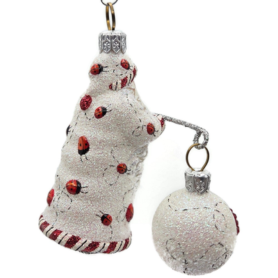 Patricia Breen Balance Ladybugs White Red Spring Christmas Ornament CATZ 27029