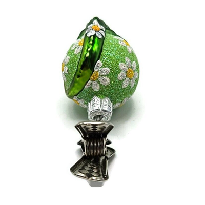 Patricia Breen Ultra Miniature Chameleon Daisy Flower Spring Clip Ornament 25505