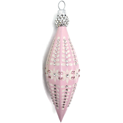 Patricia Breen Miniature Vesica Piscus Pink Christmas Ornament CATZ Rare 343110