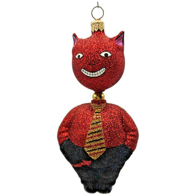 Patricia Breen Trick or Treaters Halloween Red Black Christmas Ornament HCB 22820