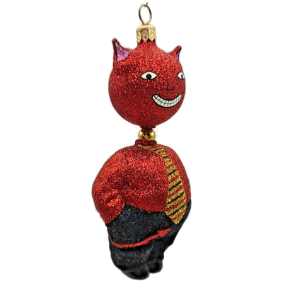 Patricia Breen Trick or Treaters Halloween Red Black Christmas Ornament HCB 22822