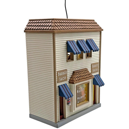 Hallmark Barber Beauty Nostalgic Shops 2004 Christmas Keepsake Ornament House