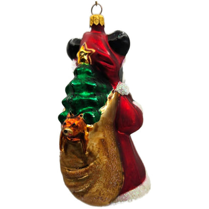 Christopher Radko Christmas Eve Mickey Disney Catalog Exclusive Ornament
