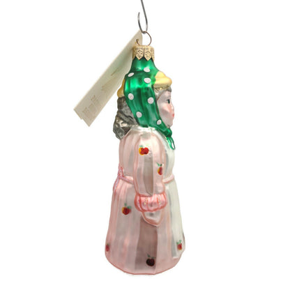Patricia Breen Mrs Shaw The Gardener Apples Fruit Polka Dot Spring Ornament 9636
