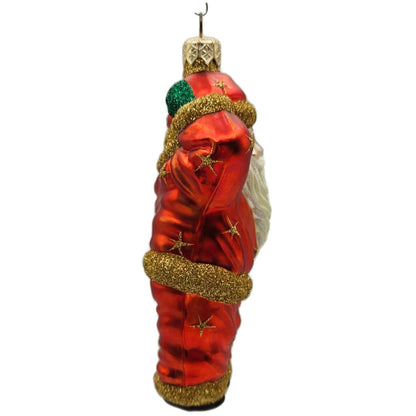 Patricia Breen Hold Onto Your Hat Star Santa Halloween Christmas Ornament 9721