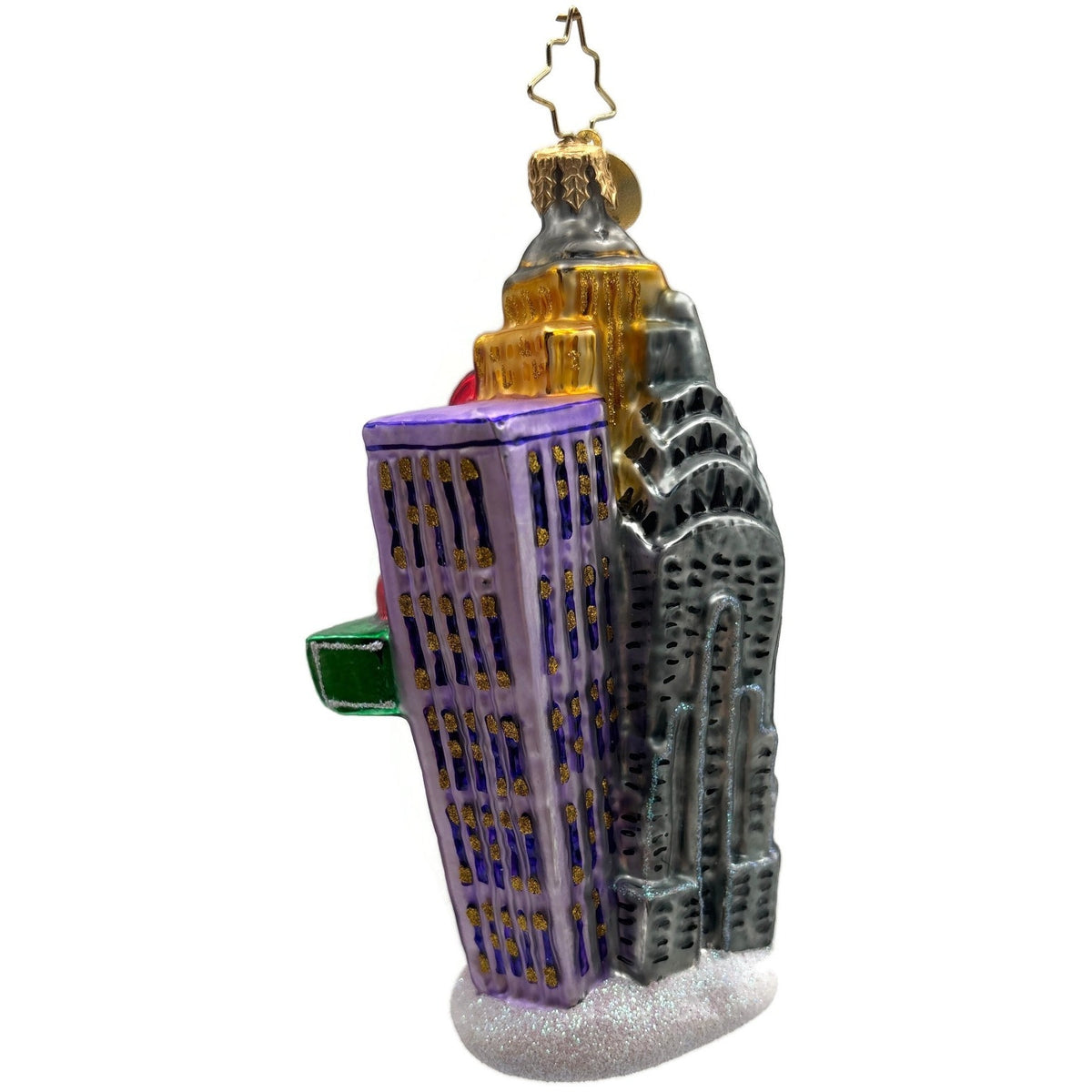 Christopher Radko Herald Square Santa Claus Glass Christmas Ornament 3012918