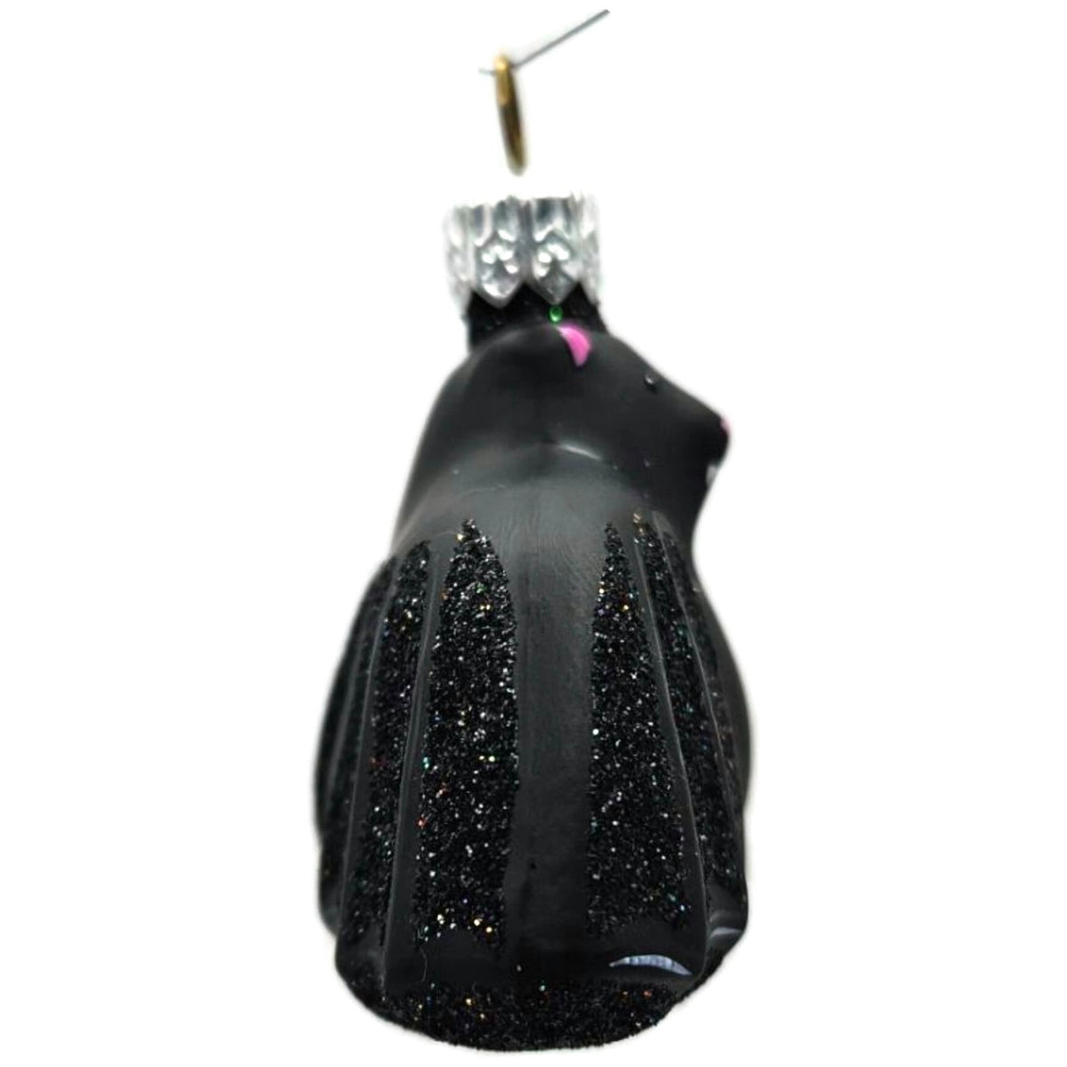 Patricia Breen Henry The Bat Black Glass Halloween Christmas Tree Ornament 2323
