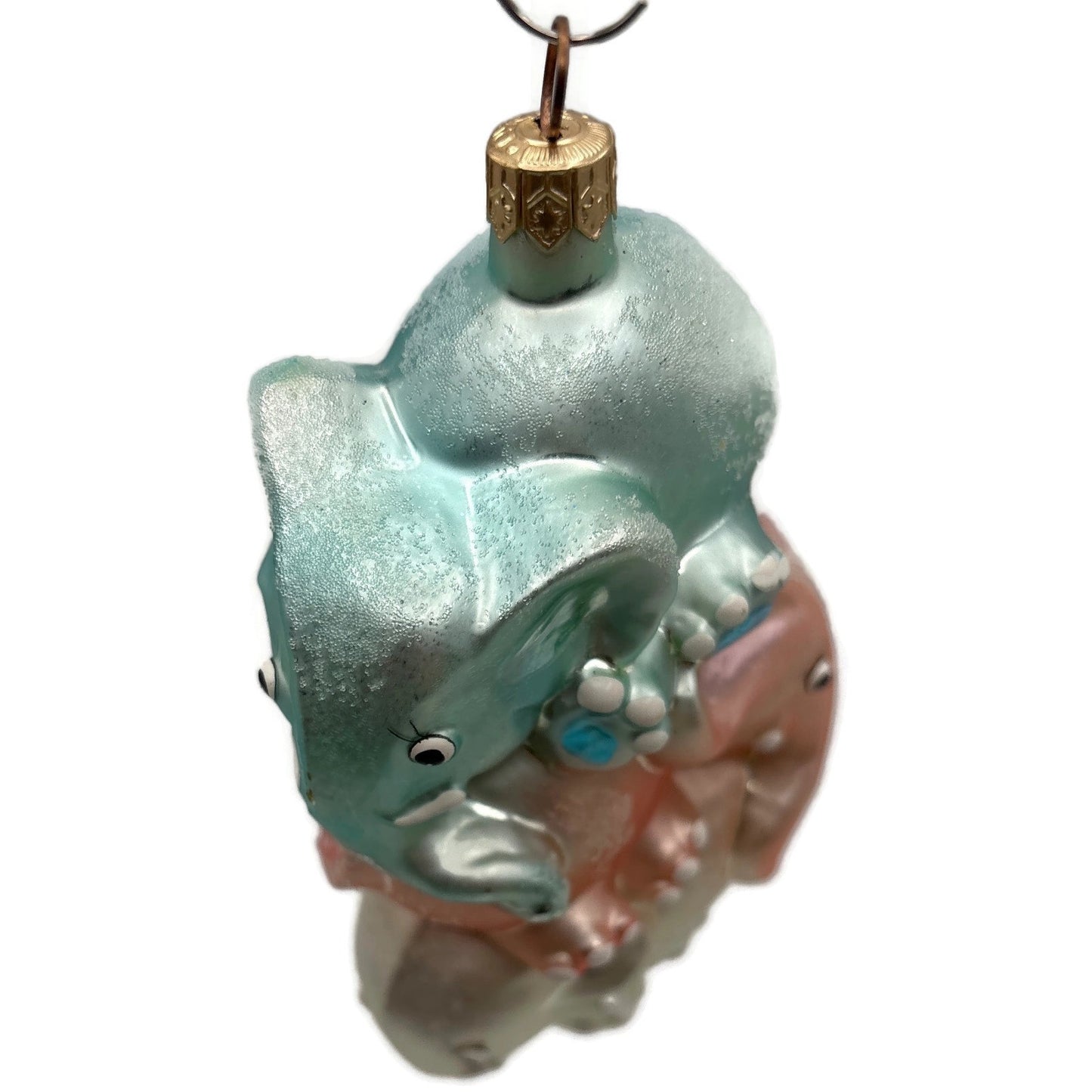 Christopher Radko Ton of Fun Elephants Stack Christmas Tree Ornament 98-180-0