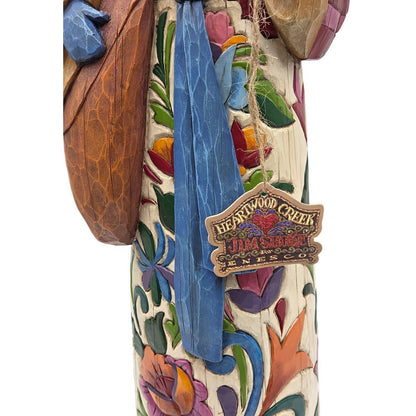 Jim Shore Heartwood Creek Hand-Painted Santa Seasonal Figure Enesco Folk Art
