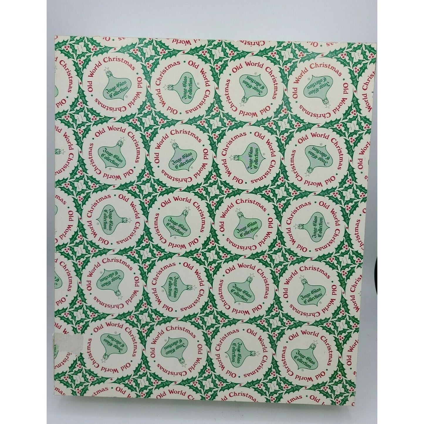 Inge Glass Ornament Polar Bear Icicle Old World Christmas Purple CATZ Exclusive