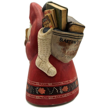 Vaillancourt Sutton 300th Anniversary Santa Claus Chalkware Christmas Figurine