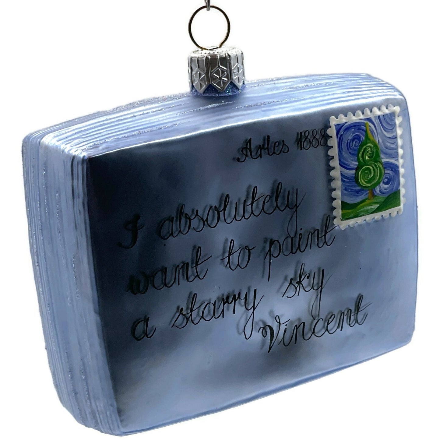 Patricia Breen Greetings Dear Theo Starry Starry Night Spring Christmas Ornament