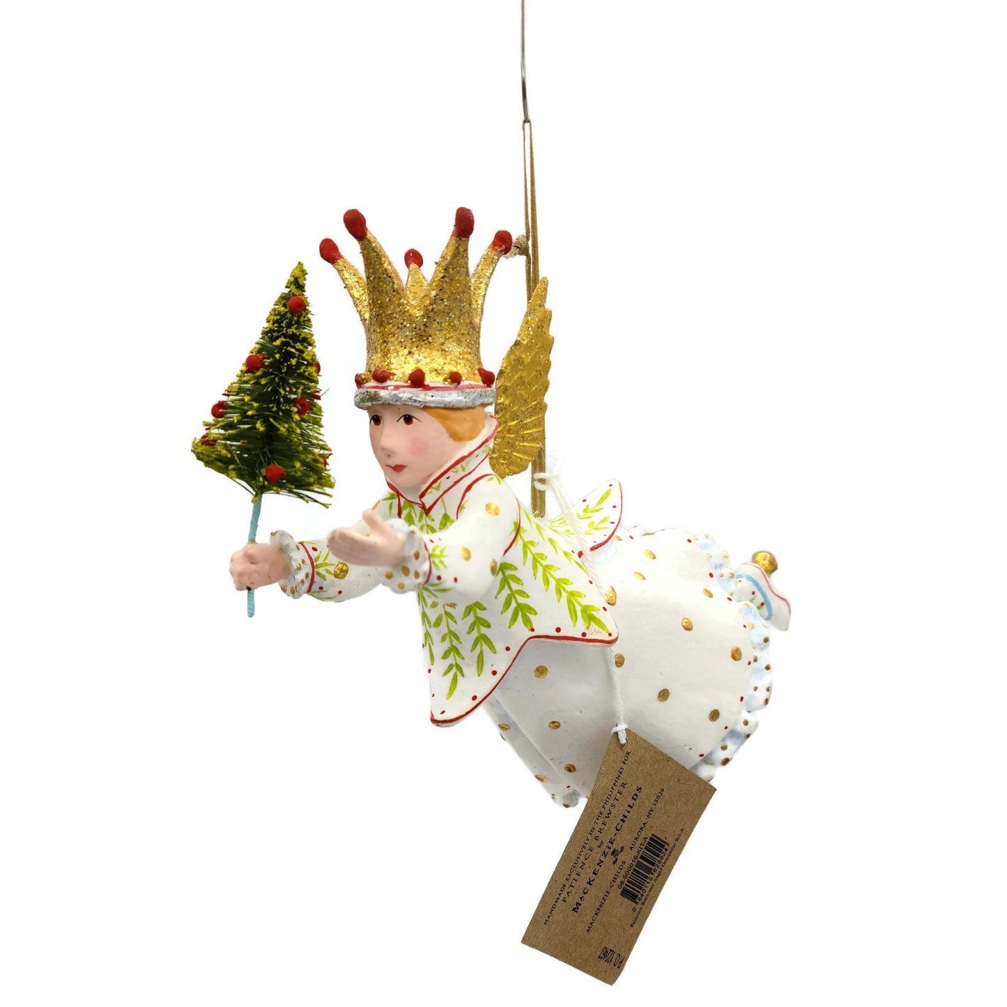 Patience Brewster Christmas Paradise Angel Christmas Ornament Mackenzie Child