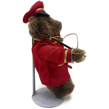 Steiff Golden Age Of The Circus Bear Bandmaster Red 0120/19 Plush Stuffed Toy