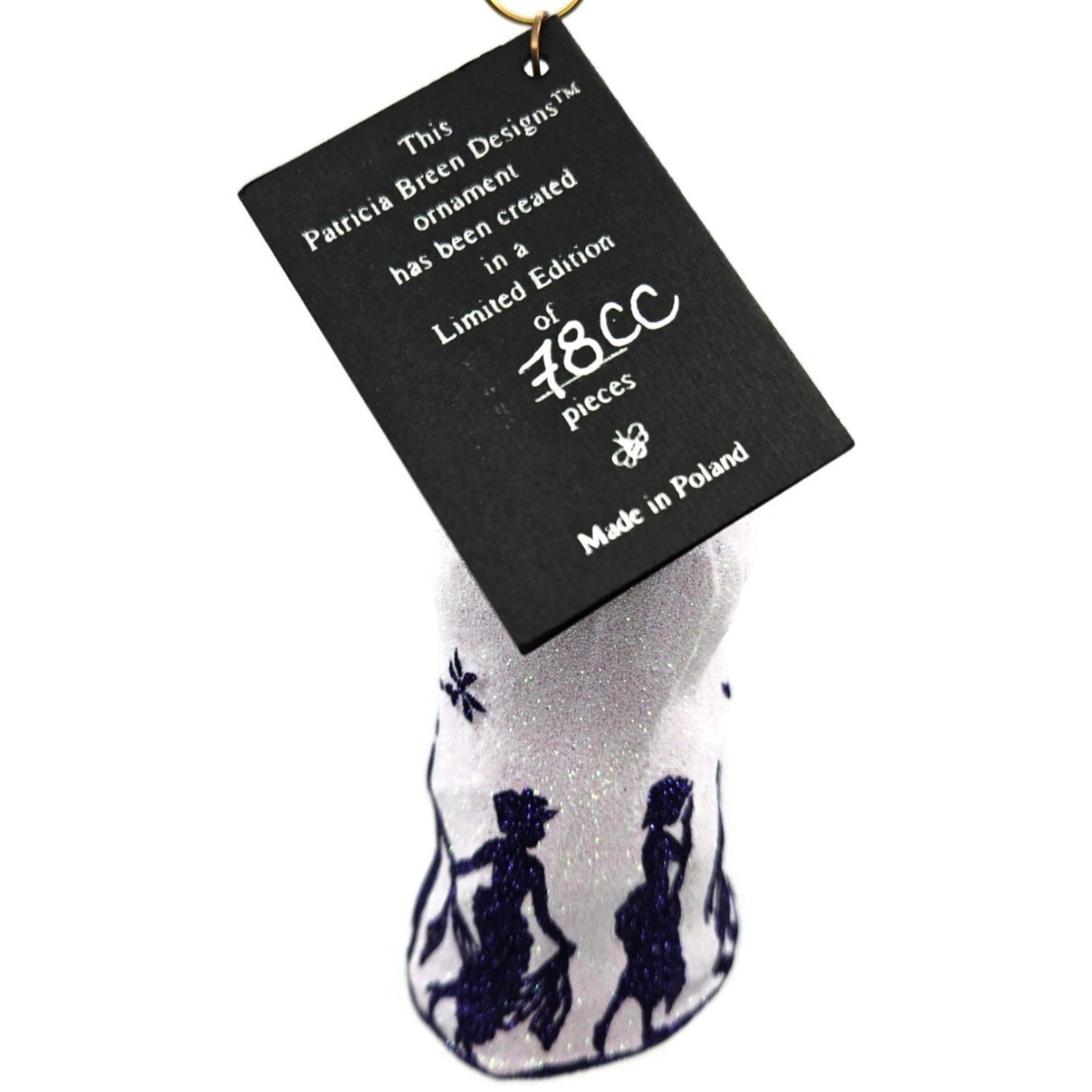 Patricia Breen Redoute Santa Silhouettes Halloween Christmas Ornament 2125
