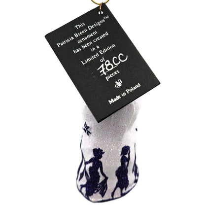Patricia Breen Redoute Santa Silhouettes Halloween Christmas Ornament 2125