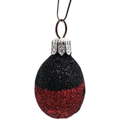 Patricia Breen Miniature Egg Ladybug Single Full Body Glass Easter Ornament 2267