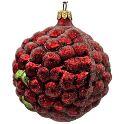 Christopher Radko Cranberry Frost Red Christmas Tree Ornament 97-136-0