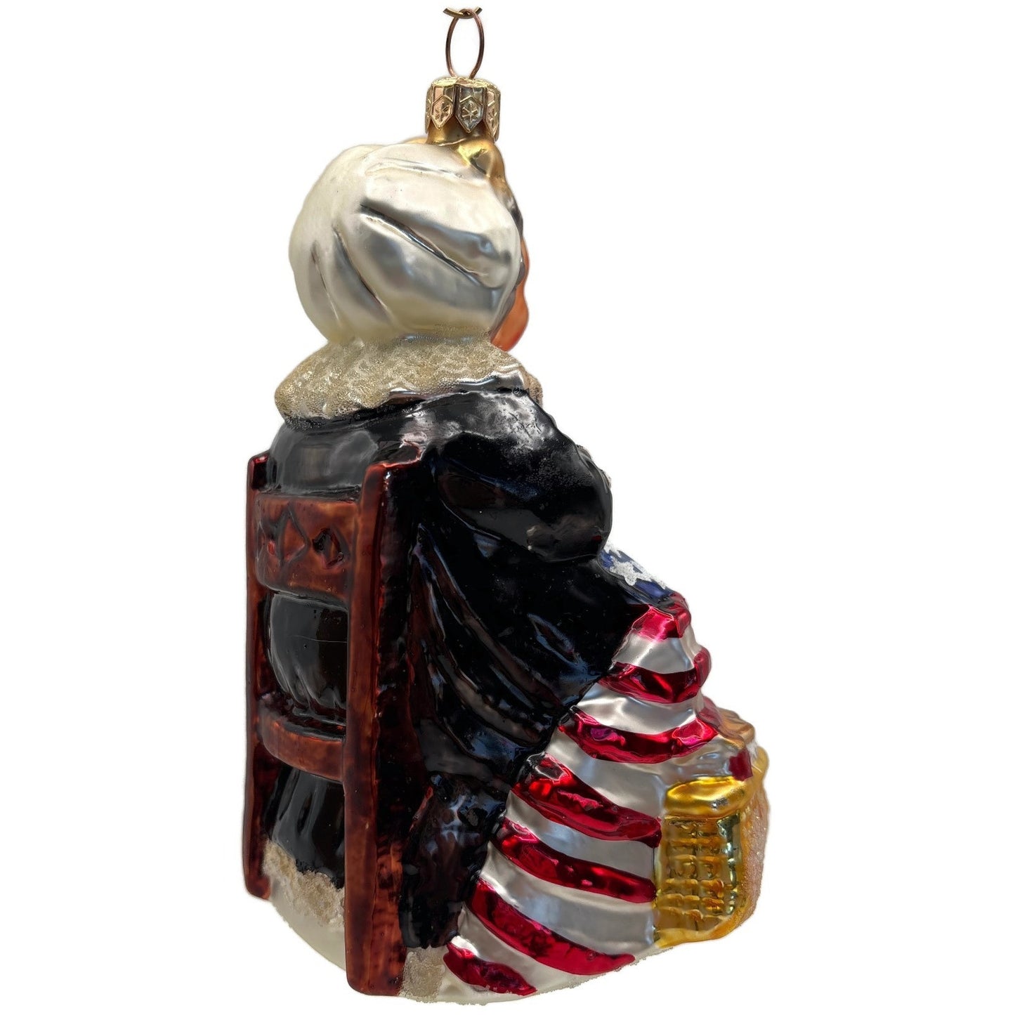Christopher Radko Betsy Ross Sewing American Flag Patriotic Ornament 98-113-0