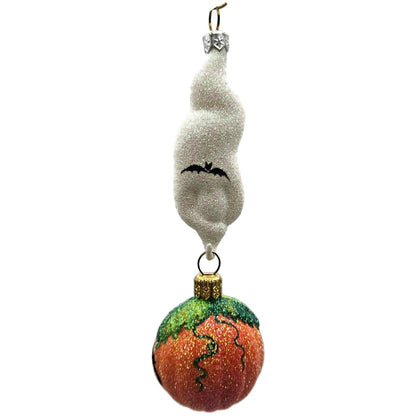 Patricia Breen Topsy Turvy Ghost Bat Jack-O-Lantern Halloween Christmas Ornament
