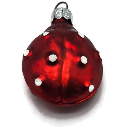 Patricia Breen Ladybug Red Polka Dot Closed Wing Spring Christmas Ornament 9501