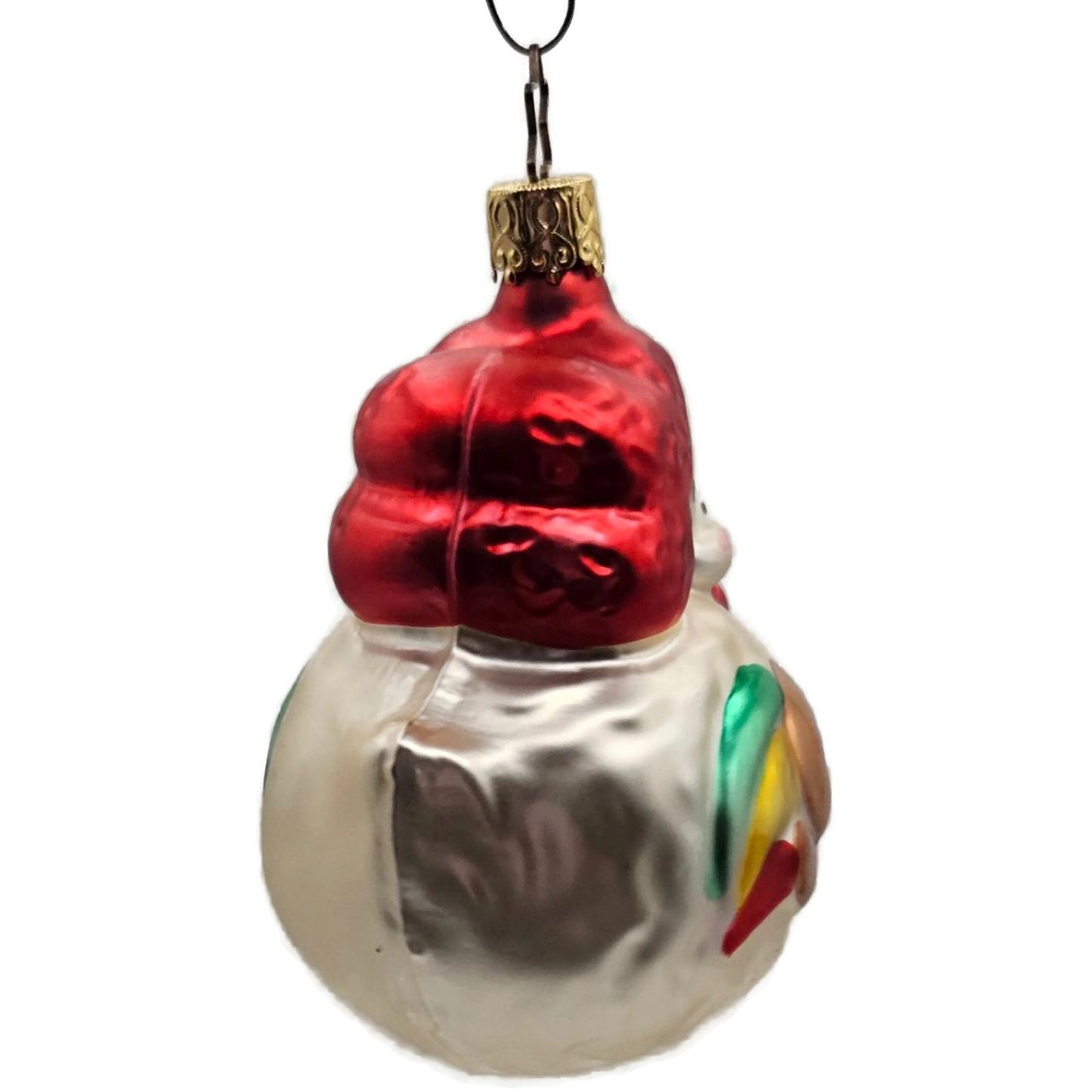 Inge Glas Proud Rooster Old World Christmas Hand Blown Glass Holiday Ornament