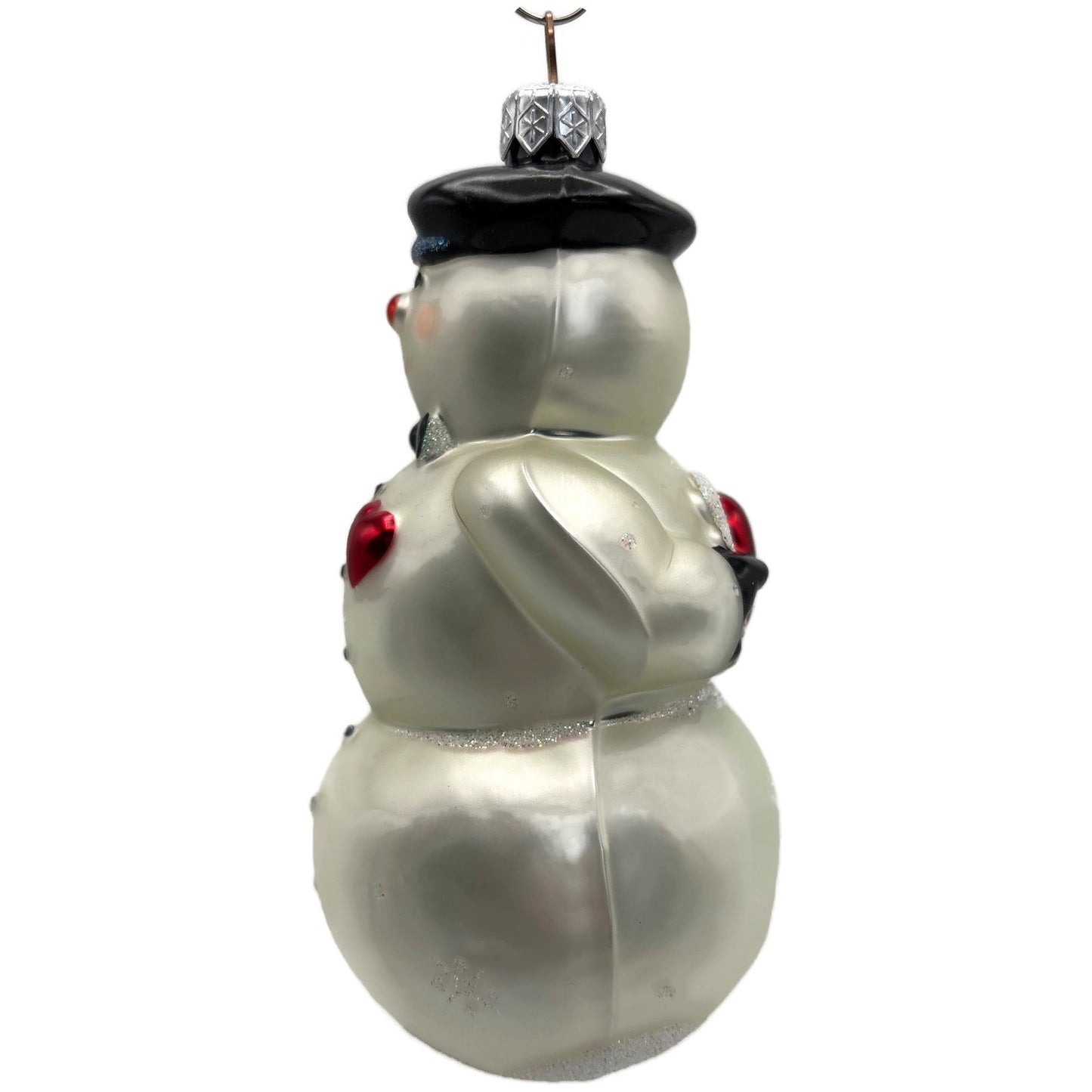 Patricia Breen My Heart Belongs To You Red Heart Amour Dots Christmas Ornament