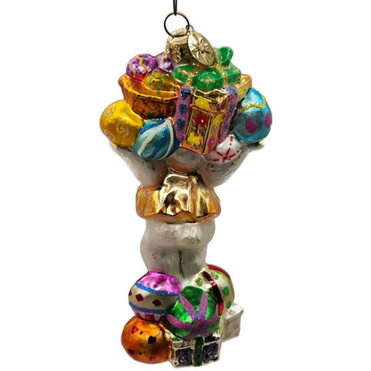 Christopher Radko Eggstra Plenty Easter Bunny Christmas Tree Ornament 0104190